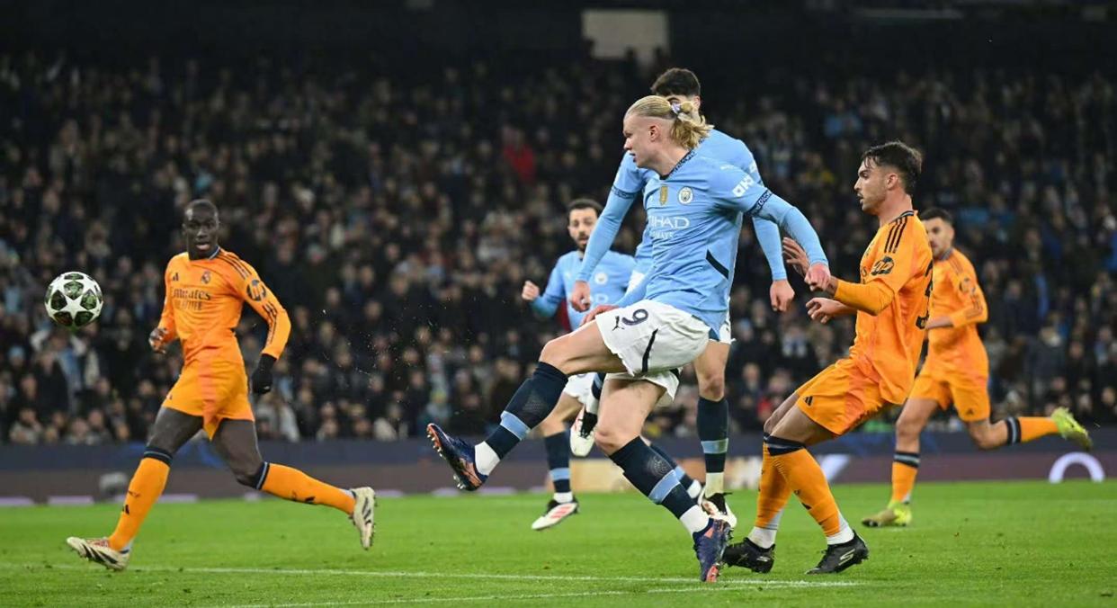 哈兰德连续七场比赛得分超过出色防守，皇家马德里挑战极限！